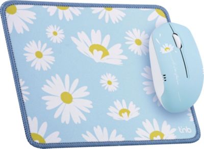 Souris sans fil TNB BUMWXDAISY + Tapis de souris
