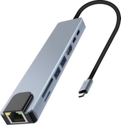 Hub USB C TNB HUBALU8CV2