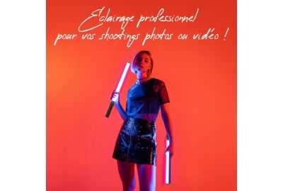 Ring light TNB Influence pro Tube lumineux