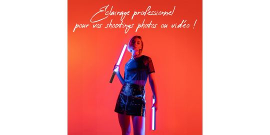 Ring light TNB Influence pro Tube lumineux