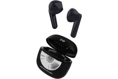 Ecouteurs TNB VINYLE noir avec boitier de charge
