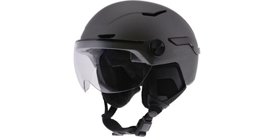 Casque TNB à LED feu de frein auto Taille M gris