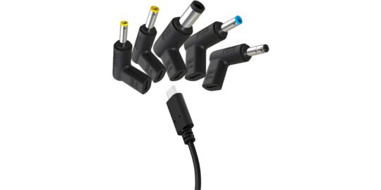 Hub TNB USB-C vers HP 4 embouts Noir
