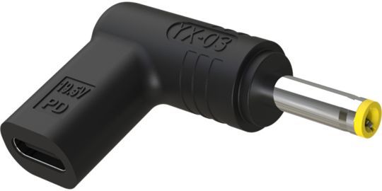 Hub TNB USB-C vers HP 4 embouts Noir