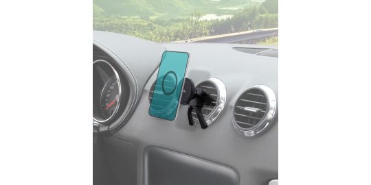 Support smartphone TNB Support grille aération premium noir