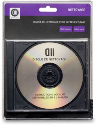 CD de nettoyage D2 Nettoyant lecteurs CD DVD Audio VCD