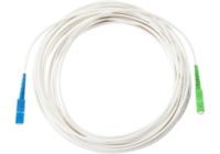 Câble fibre optique D2 10M Blanc box Free