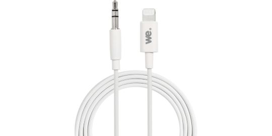 Adaptateur Jack WE Cable jack 1M vers lightning