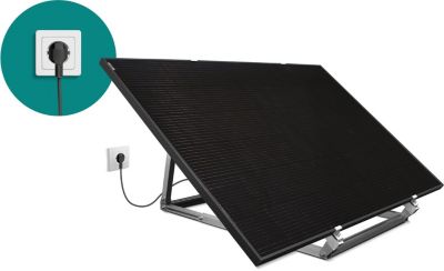 ANTARION Kit Complet Panneau Solaire Monocristallin 140 Watts