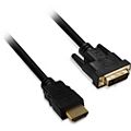 Câble HDMI / DVI D2 2M HDMI-DVI Male/Male