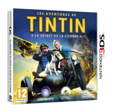 Jeu 3DS UBISOFT Tintin Le Secret de la Licorne Reconditionné Jeu 3DS UBISOFT Tintin Le Secret de la Licorne Reconditionné