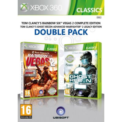 Jeu Xbox UBISOFT Rainbow 6 Vegas 2 + Ghost Recon A.W. 2 Reconditionné Jeu Xbox UBISOFT Rainbow 6 Vegas 2 + Ghost Recon A.W. 2 Reconditionné