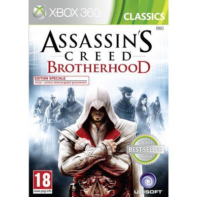 Jeu Xbox UBISOFT ASSASSIN'S CREED BROTHERHOOD RELAUNCH FR Reconditionné Jeu Xbox UBISOFT ASSASSIN'S CREED BROTHERHOOD RELAUNCH FR Reconditionné
