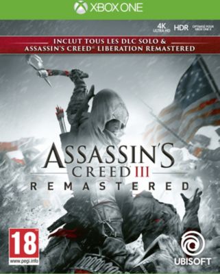 Jeu Xbox UBISOFT Assassin's Creed 3 + Liberation Remaster Jeu Xbox UBISOFT Assassin's Creed 3 + Liberation Remaster