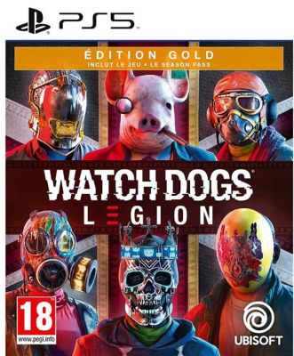 Jeu PS5 Ubisoft WATCH DOGS LEGION ED.GOLD