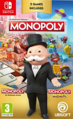 Jeu Switch UBISOFT Monopoly Classic + Monopoly Madness