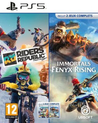 Jeu PS5 UBISOFT Compil Riders Republic + Immortal Fenyx