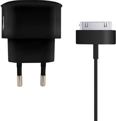 Chargeur secteur OMENEX Chargeur secteur 1 USB 1 A + câble dock