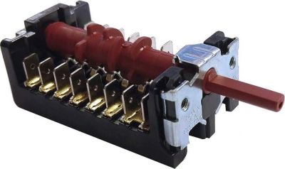 Commutateur De Four Beko 870701k - Références 263900054 / C00865286 - Neuf Sous Blister - Garantie 2 Ans