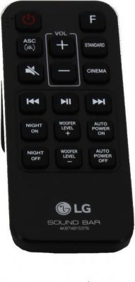 Télécommande ESSENTIELB AKB74815376