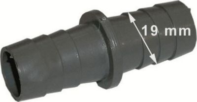 Tuyau d'eau DIVERS raccord droit tuyau de vidange 19mm/19mm
