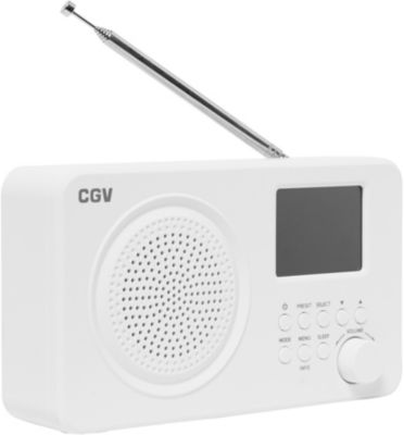 Radio numérique CGV DR6+ Blanc