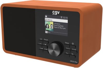Radio internet CGV Radio DR25-REC Orange