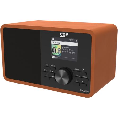 mini chaine hifi Radio Lecteur CD MP3 USB orange blanc gris au meilleur  prix