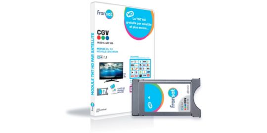 Décodeur satellite CGV Module Ci+ ESAT HD Fransat