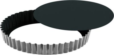 Moule à tartelette GOBEL Tourtière ronde cannelée - antiadhérente