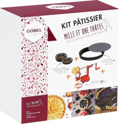 Moule à tartelette GOBEL Kit 1001 tartes (1 moule à tarte, 6 tart