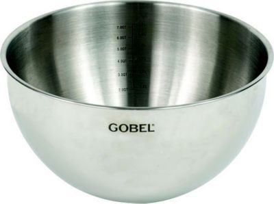 Kit Pâtisserie GOBEL Cul de poule - fond rond - inox - Ø 30 c
