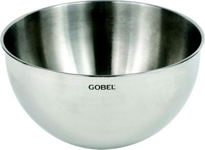 Kit Pâtisserie GOBEL Cul de poule - fond rond - inox - Ø 40 c Kit Pâtisserie GOBEL Cul de poule - fond rond - inox - Ø 40 c