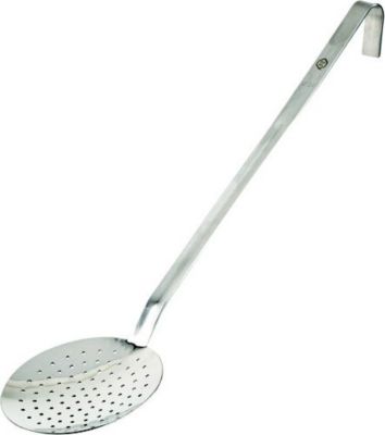 Louche LOUIS TELLIER Ecumoire professionnelle - inox - Ø 14 c