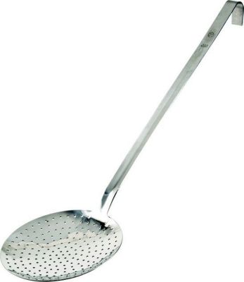 Louche LOUIS TELLIER Ecumoire professionnelle - inox - Ø 20 c