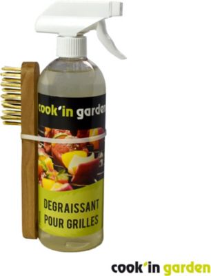 Nettoyant barbecue COOK'IN GARDEN pour grilles - vapo 750 ml
