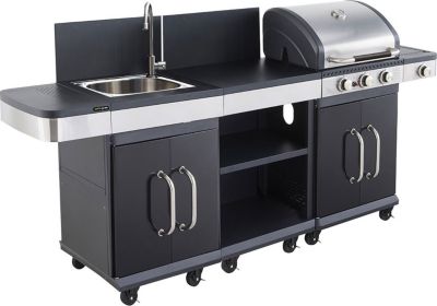 Barbecue gaz COOK'IN GARDEN Cuisine extérieure modulable FIDGI 3