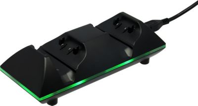 Accessoire manette KONIX Station de Charge + 2 Batteries Xbox One