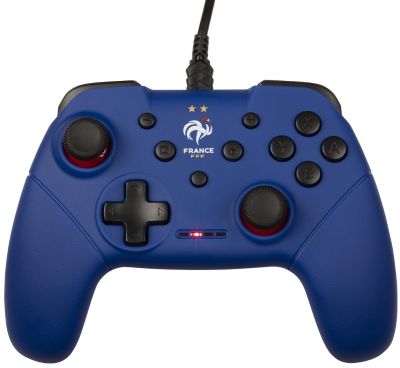 Manette KONIX FILAIRE SWITCH FFF BLEU Manette KONIX FILAIRE SWITCH FFF BLEU