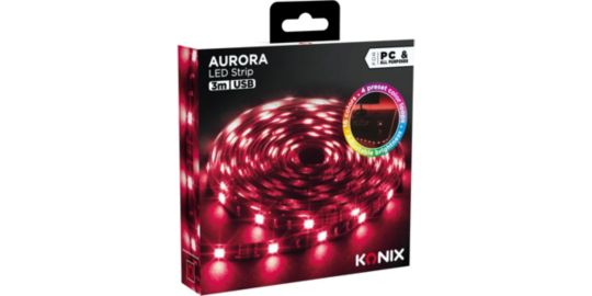 Ruban LED KONIX DRAKKAR AURORA LED STRIP 3M