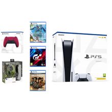 Console SONY PS5 STD + 3 jeux + 2 Access