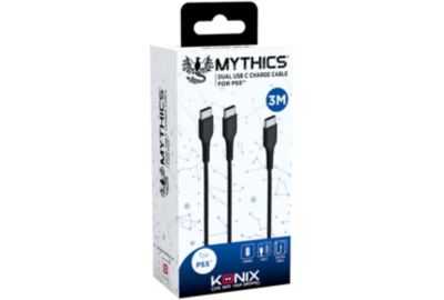 Câble de recharge KONIX KX MY PS5 DUAL CHARGING CABLE Y