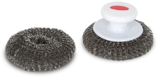 Brosse barbecue LE MARQUIER inox avec poignée X2