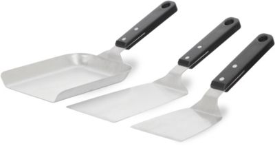 Ustensile plancha LE MARQUIER Kit 3 spatules inox