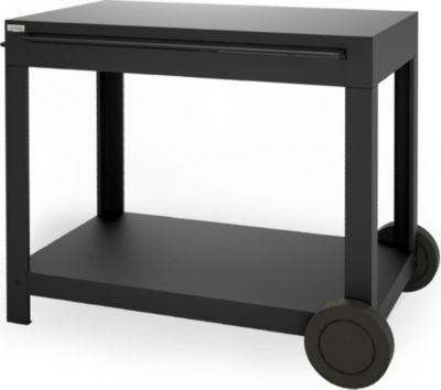 Desserte LE MARQUIER Desserte Exclusive Ingenieuse Acier Noir