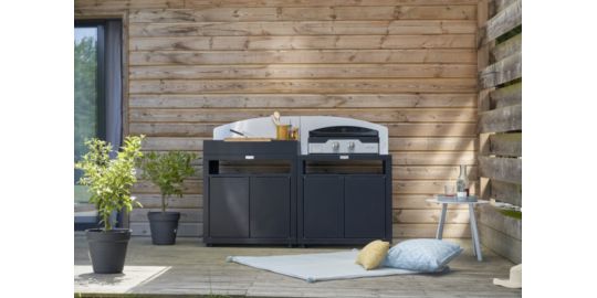 Meuble LE MARQUIER cuisson avec tablette - 80x55 cm