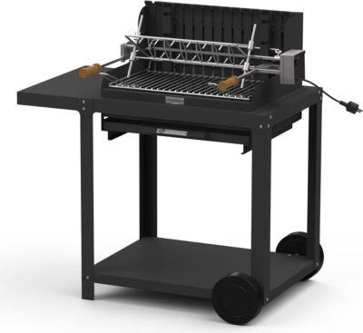 Barbecue charbon LE MARQUIER Barbecue Mendy 54*32 Sur Chariot