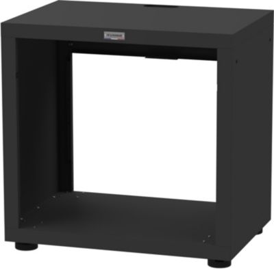 Meuble de cuisine extérieure LE MARQUIER cuisson ouvert 80 x 55 cm noir