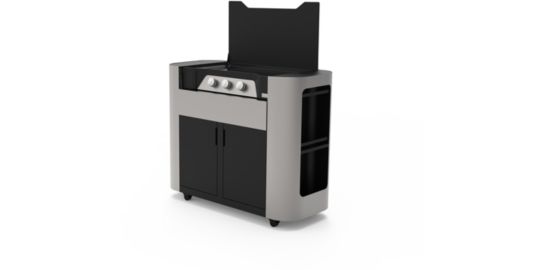 Plancha gaz LE MARQUIER EXCLUSIVE Gaz 375 Duo Edition