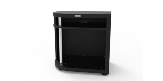 Meuble de cuisine extérieure LE MARQUIER CUISSON ARRONDI GAUCHE 80X55 MC80ARGE13